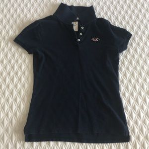 Hollister navy polo